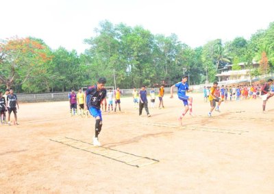 Soccer School Training at Ground