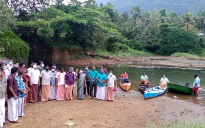 ശുചീകരണത്തിന്റെ വേറിട്ട മാതൃകയായി കുടയത്തൂര്‍