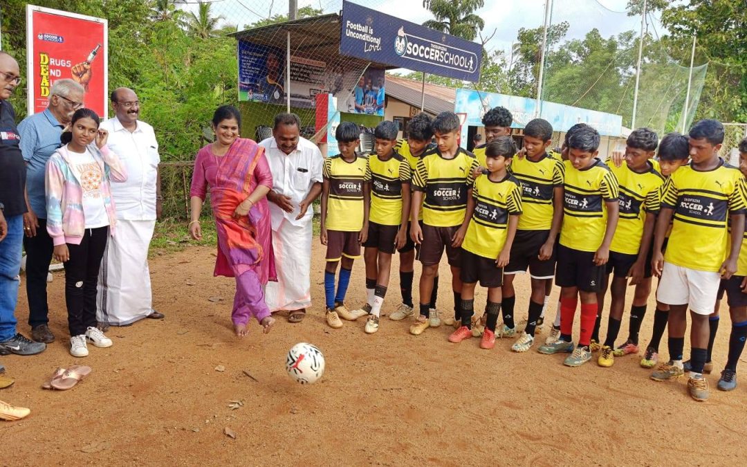 Sporting Legends Inspire Kids at Summer Football Camp in Thodupuzha