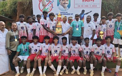 Kothamangalam Mar Basil School became the Idukki Cup champions.